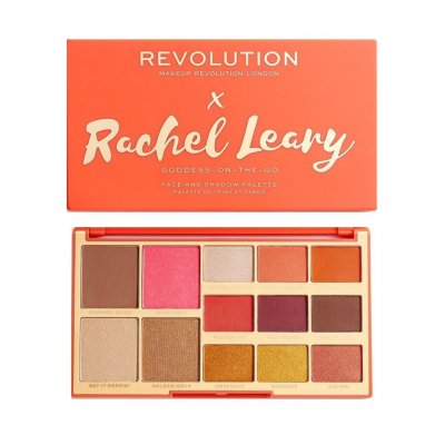 Revolution Beauty X Rachel Leary Goddess On The Go Palette 20,8gr