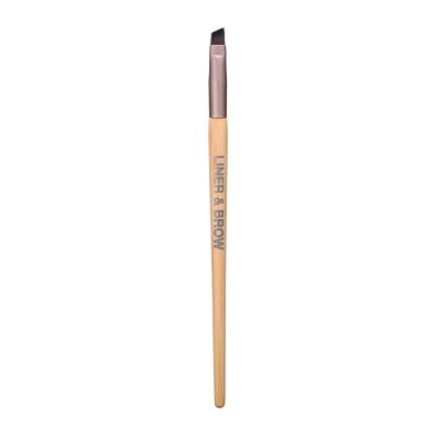 Seventeen Liner & Brow Brush Bamboo Handle