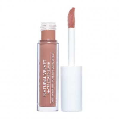 Seventeen Natural Velvet Matte Liquid Blush Velvet 01 Cool Nude 5ml