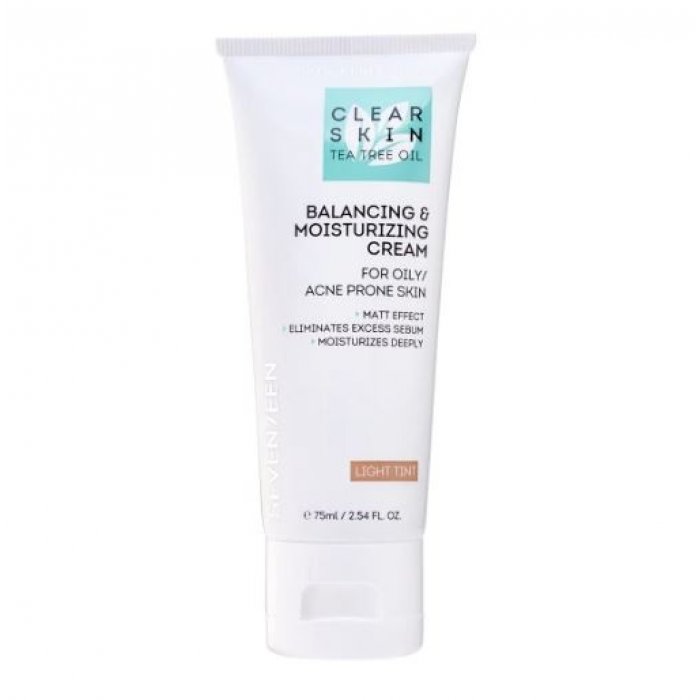 Seventeen Clear Skin Balancing & Moisturizing Tinted Cream Light 75ml