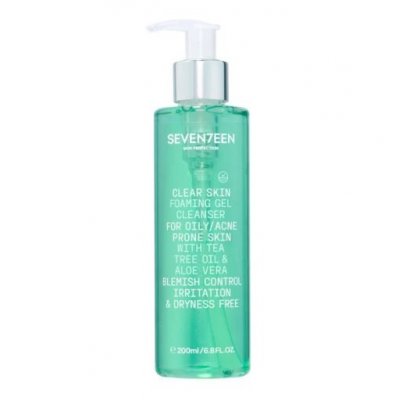 Seventeen Clear Skin Foaming Gel Cleanser 200ml