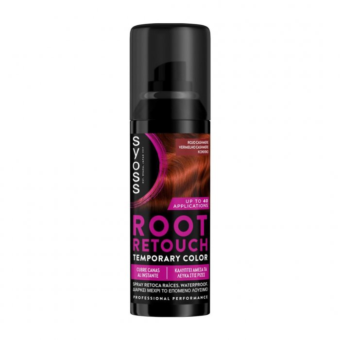 Syoss Root Retoucher Spray Κόκκινο 120ml