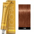 Schwarzkopf Professional Igora Royal Absolutes 7-560 Ξανθό Μεσαίο Χρυσό Μαρόν 60ml