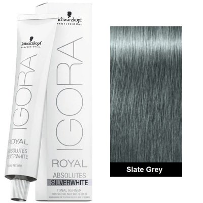 Schwarzkopf Professional Igora Royal Absolutes Silverwhite Slate Gray 60ml