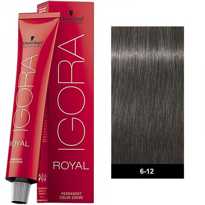 Schwarzkopf Professional Igora Royal 6-12 Ξανθό Σκούρο Σαντρέ 60ml