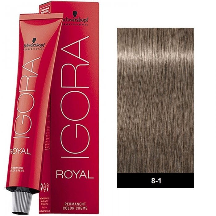 Schwarzkopf Professional Igora Royal 8-1 Ξανθό Ανοιχτό Σαντρέ 60ml