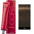 Schwarzkopf Professional Igora Royal 5-4 Καστανό Ανοιχτό Μπεζ 60ml