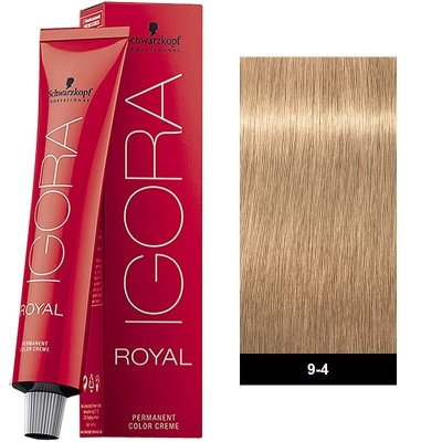 Schwarzkopf Professional Igora Royal 9-4 Ξανθό Πολύ Ανοιχτό Μπεζ 60ml