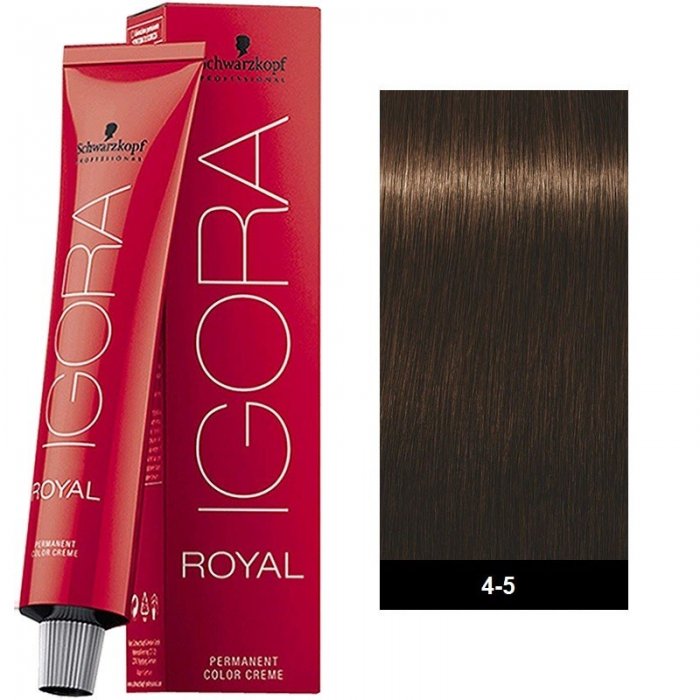 Schwarzkopf Professional Igora Royal 4-5 Καστανό Μεσαίο Χρυσό 60ml