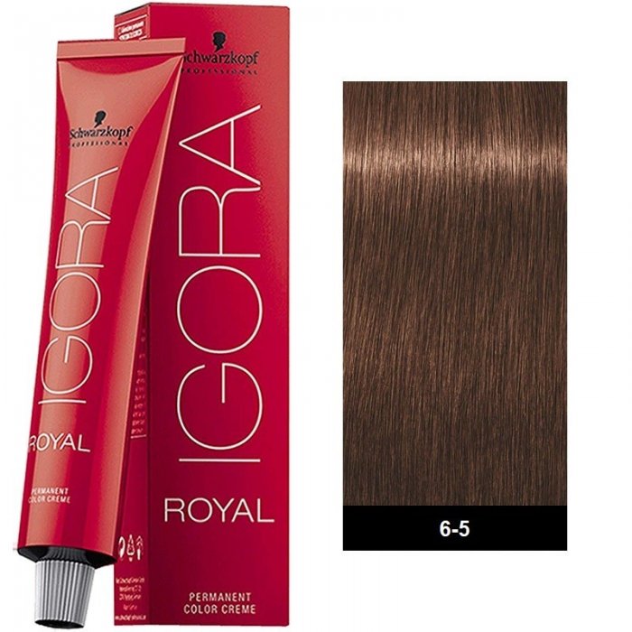 Schwarzkopf Professional Igora Royal 6-5 Ξανθό Σκούρο Χρυσό 60ml