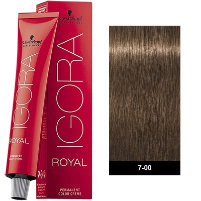 Schwarzkopf Professional Igora Royal 7-00 Ξανθό Μεσαίο Έντονο Φυσικό 60ml