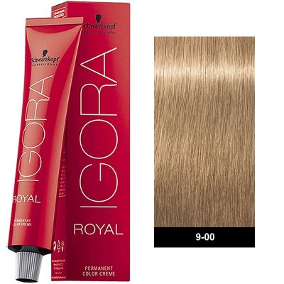 Schwarzkopf Professional Igora Royal 9-00 Ξανθό Πολύ Ανοιχτό Έντονο Φυσικό 60ml