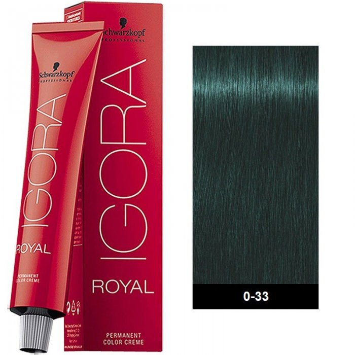 Schwarzkopf Professional Igora Royal 0-33 Anti-Red Mixtone 60ml