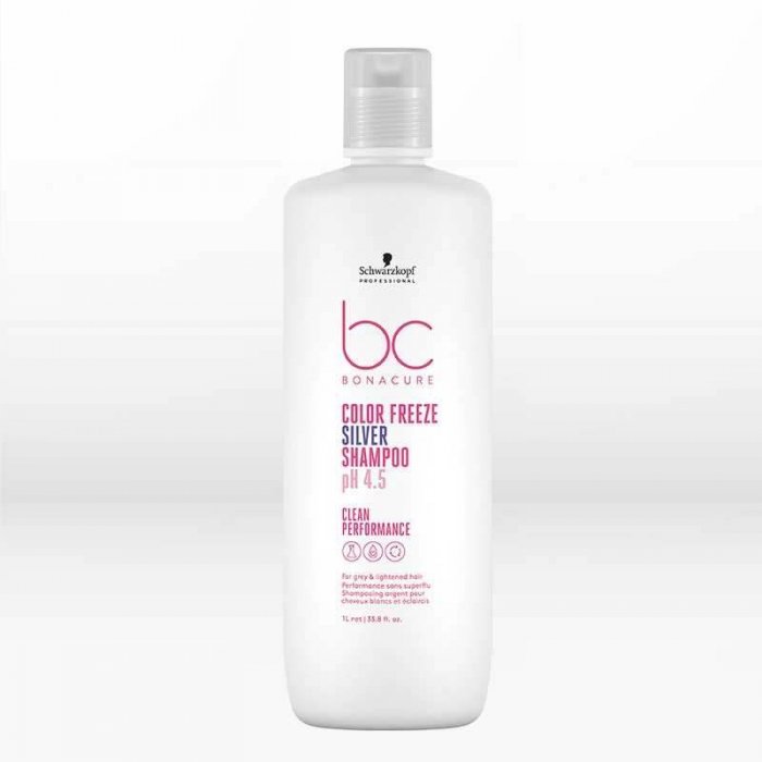 Schwarzkopf Professional Bc Bonacure Color Freeze Silver Shampoo 1000ml