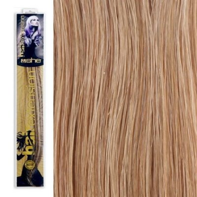 SHE by Socap Hair Extensions Τούφα Φυσική Τρίχα HEX8000L Ίσια Μαλλιά Φυσικά Χρώματα No. 15 (10τμχ)