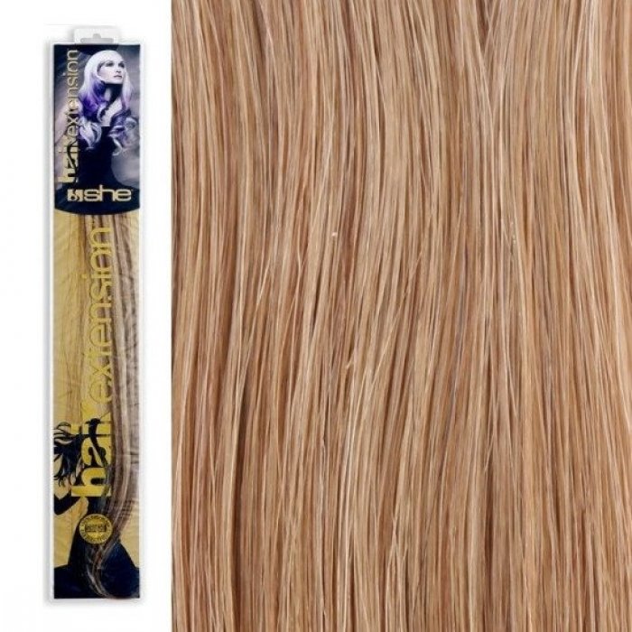 SHE by Socap Hair Extensions Tuft Natural Hair HEX8000L Straight Hair Natural Colors No. 15 (10pcs)