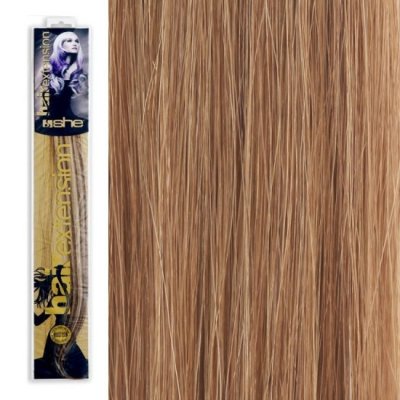 SHE by Socap Hair Extensions Tuft Natural Hair HEX8000L Straight Hair Natural Colors No. 16 (10pcs)