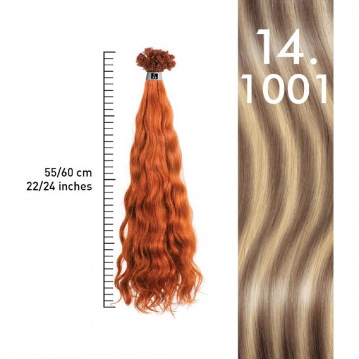 SHE by Socap Hair Extensions HEX8002M Twisted Hair Extensions 10pcs (No 14.1001)