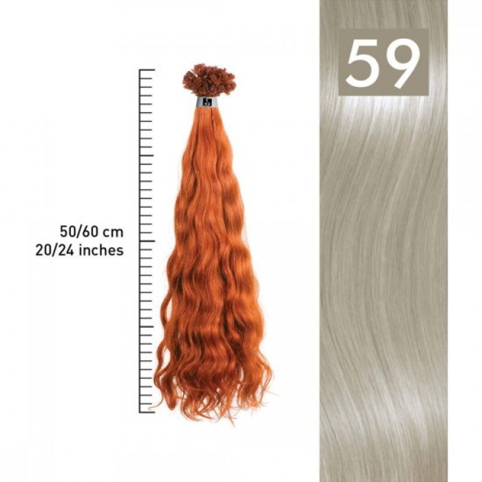 SHE by Socap Hair Extensions HEX8002M Τούφες Μαλλιών Σπαστές 10τμχ (No 59)