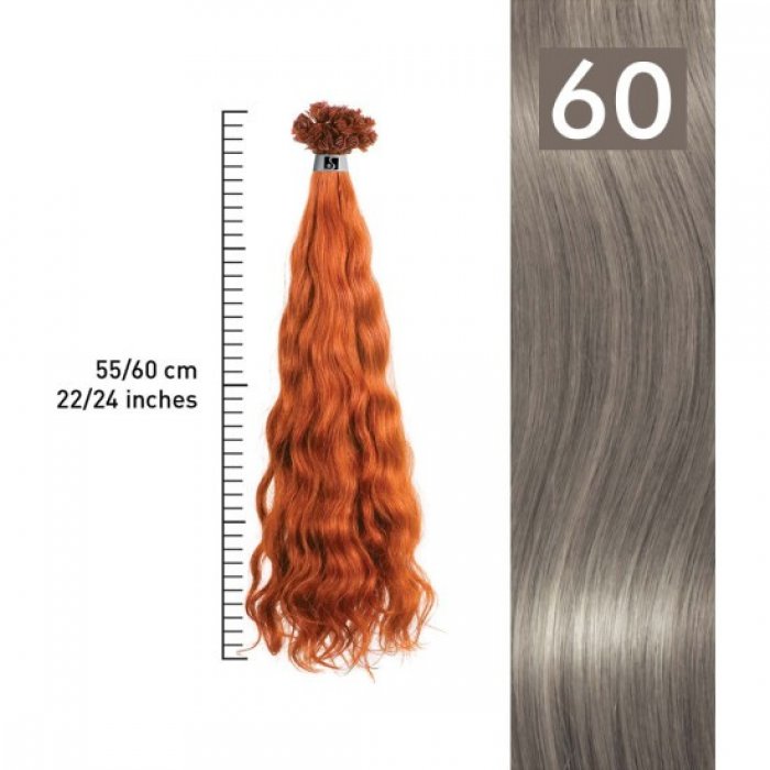 SHE by Socap Hair Extensions HEX8002M Twisted Hair Extensions 10pcs (No 60)