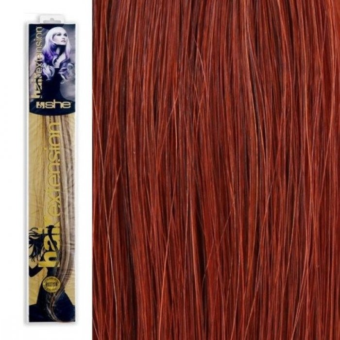 SHE by Socap Hair Extensions Τούφα Φυσική Τρίχα HEX8000L Ίσια Μαλλιά Φυσικά Χρώματα No. 130 (10τμχ)