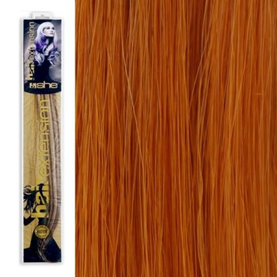 SHE by Socap Hair Extensions Τούφα Φυσική Τρίχα HEX8000L Ίσια Μαλλιά Φυσικά Χρώματα No. 21 (10τμχ)