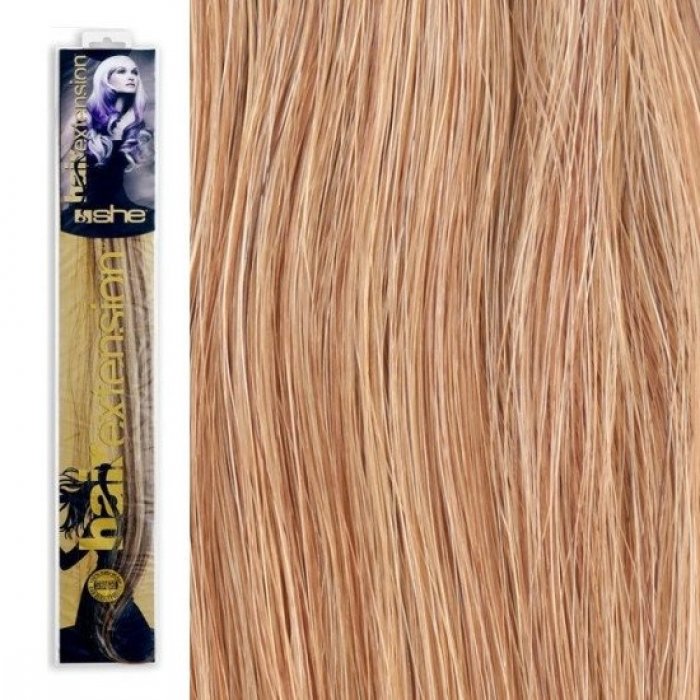 SHE by Socap Hair Extensions Τούφα Φυσική Τρίχα HEX8000L Ίσια Μαλλιά Φυσικά Χρώματα No. 27 (10τμχ)