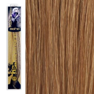 SHE by Socap Hair Extensions Τούφα Φυσική Τρίχα HEX8000L Ίσια Μαλλιά Φυσικά Χρώματα No. 30 (10τμχ)