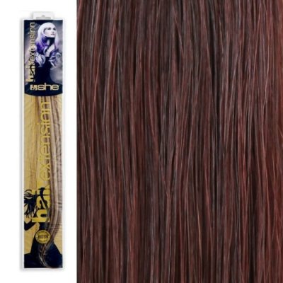 SHE by Socap Hair Extensions Τούφα Φυσική Τρίχα HEX8000L Ίσια Μαλλιά Φυσικά Χρώματα No. 32 (10τμχ)