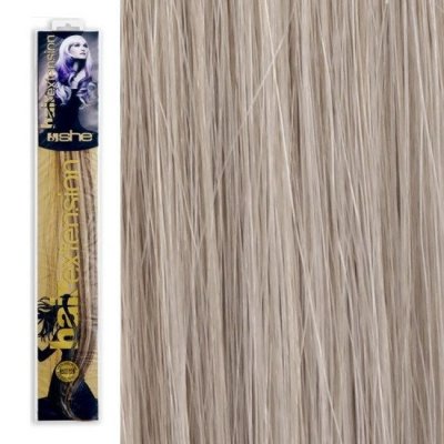 SHE by Socap Hair Extensions Tuft Natural Hair HEX8000L Straight Hair Natural Colors No. 61 (10pcs)