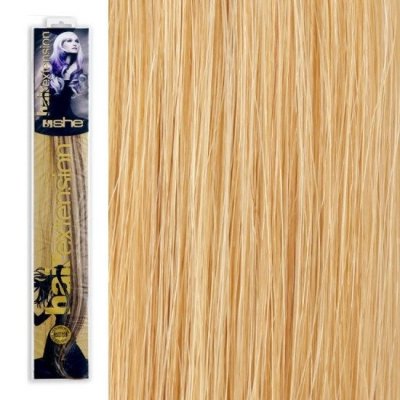 SHE by Socap Hair Extensions Τούφα Φυσική Τρίχα HEX8000L Ίσια Μαλλιά Φυσικά Χρώματα No. DB2 (10τμχ)