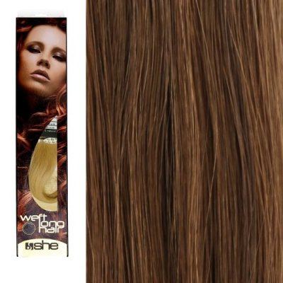 SHE by Socap Hair Extensions Natural Hair WLH8501L Weft Long Hair No. 10