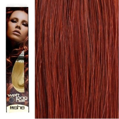 SHE by Socap Hair Extensions Natural Hair WLH8501L Weft Long Hair No. 130