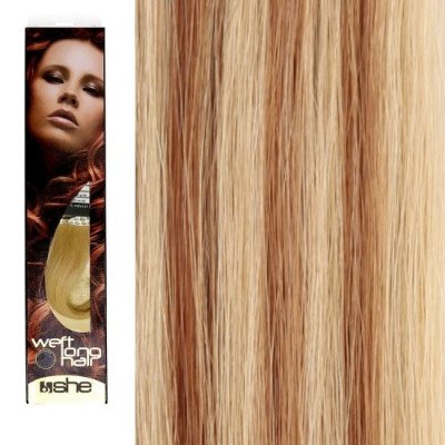 SHE by Socap Hair Extensions Natural Hair WLH8501L Weft Long Hair No. 14/1001