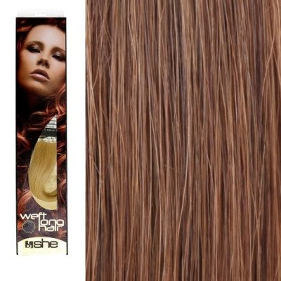 SHE by Socap Hair Extensions Τρέσα Φυσική Τρίχα WLH8501L Weft Long Hair No. 17