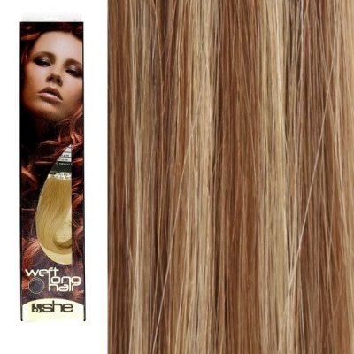 SHE by Socap Hair Extensions Natural Hair WLH8501L Weft Long Hair No. M18/24