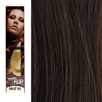 SHE by Socap Hair Extensions Natural Hair WLH8501L Weft Long Hair No. 2