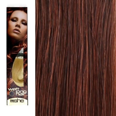 SHE by Socap Hair Extensions Natural Hair WLH8501L Weft Long Hair No. 33