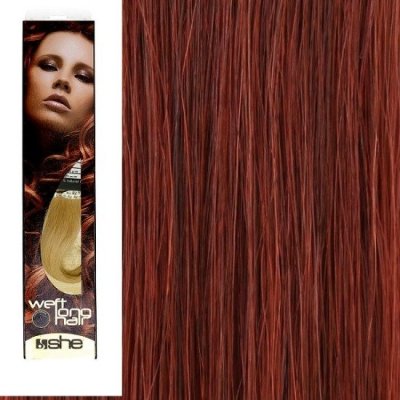 SHE by Socap Hair Extensions Natural Hair WLH8501L Weft Long Hair No. 35