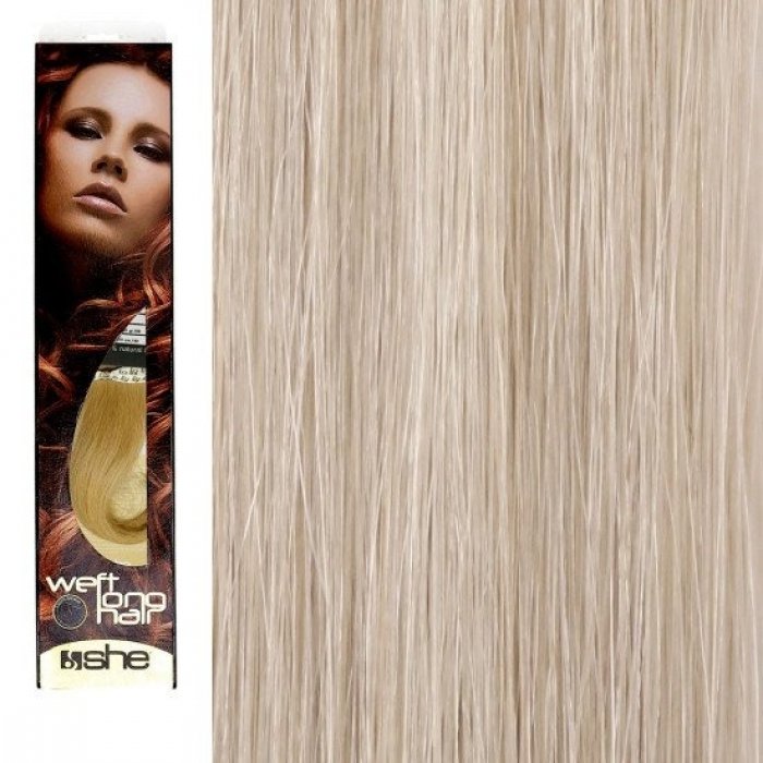 SHE by Socap Hair Extensions Τρέσα Φυσική Τρίχα WLH8501L Weft Long Hair No. 60