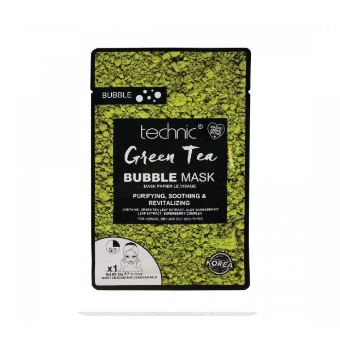 Technic Green Tea Bubble Mask 20gr