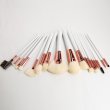 Σετ 18 επαγγελματικών πινέλων μακιγιάζ White & Rose Gold Tools for Beauty