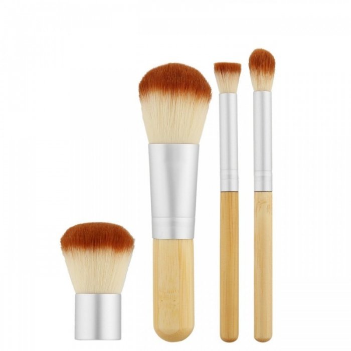 Σετ 4 πινέλα μακιγιάζ Bamboo Tools for Beauty Mimo