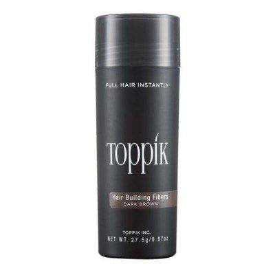Toppik Hair Building Fibers Καστανό Σκούρο/Dark Brown 27,5g/0.97oz