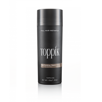 Toppik Hair Building Fibers Καστανό/Medium Brown 55g/1.94oz