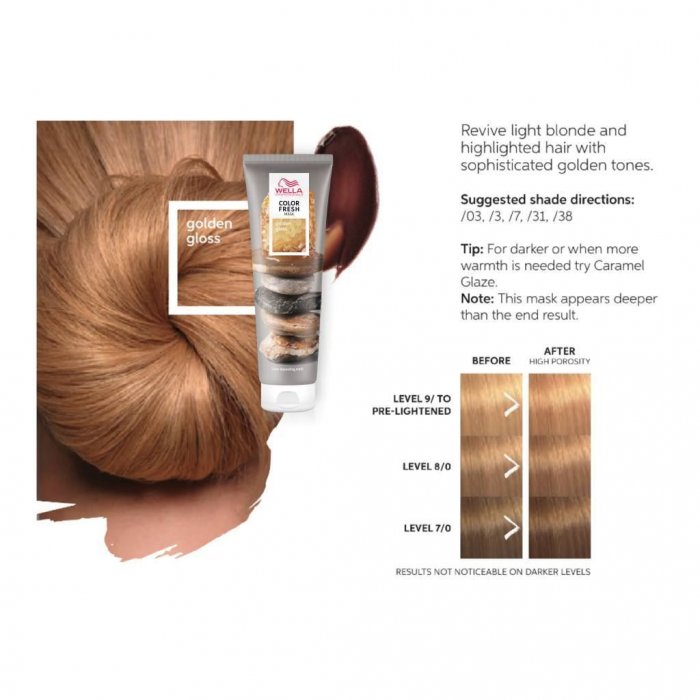 Wella Professionals Color Fresh Mask Golden Gloss 150ml