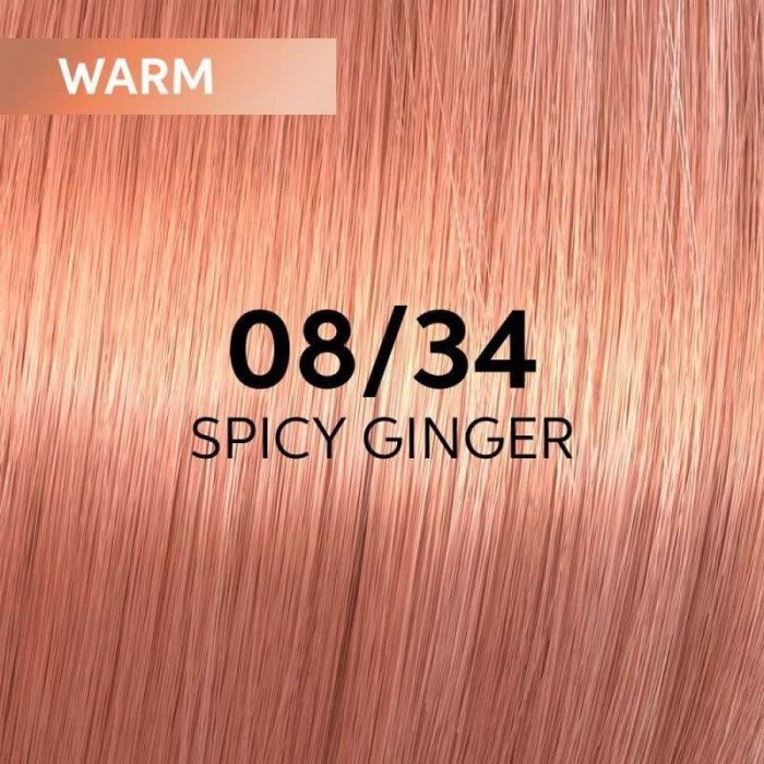 Wella Professionals Shinefinity Zero Lift Glaze 08/34 Spicy Ginger 60ml