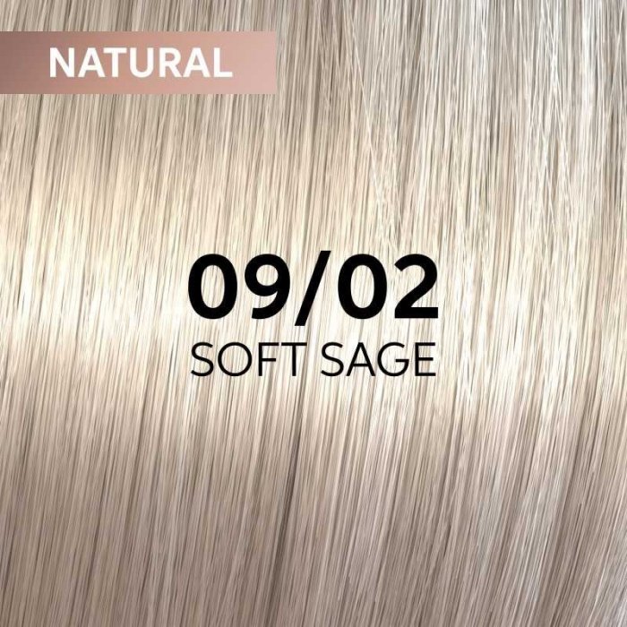 Wella Professionals Shinefinity Zero Lift Glaze 09/02 Soft Sage 60ml