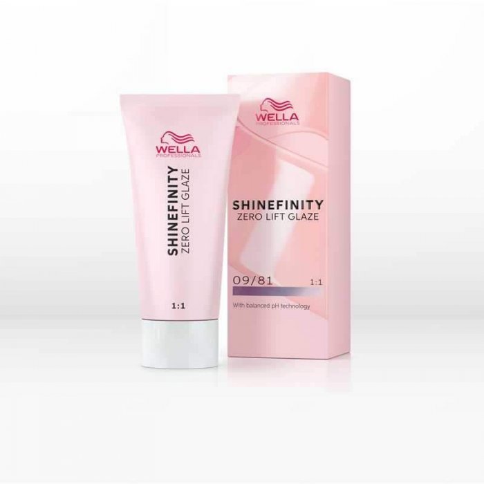 Wella Professionals Shinefinity Zero Lift Glaze 09/81 Platinum Opal 60ml