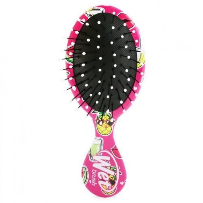 Wet Brush Mini Detangler Happy Hair Smiley Pineapple